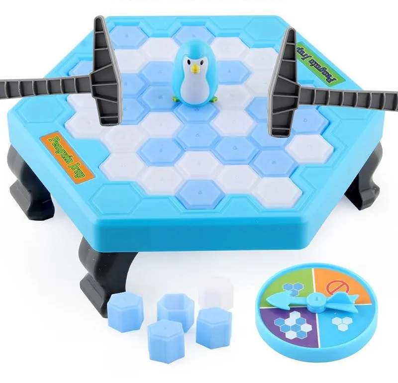 Arctic Penguin Ice Breaker Table Game: Interactive Parent-Child Puzzle Toy for Fun Family Parties, Kids' Games, and Cognitive Skills Training