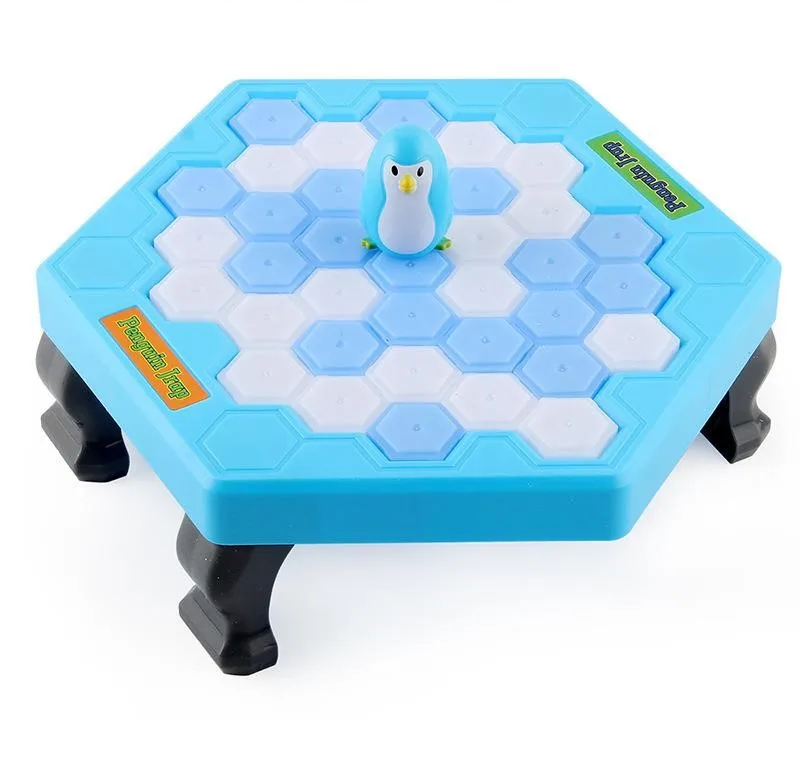 Arctic Penguin Ice Breaker Table Game: Interactive Parent-Child Puzzle Toy for Fun Family Parties, Kids' Games, and Cognitive Skills Training