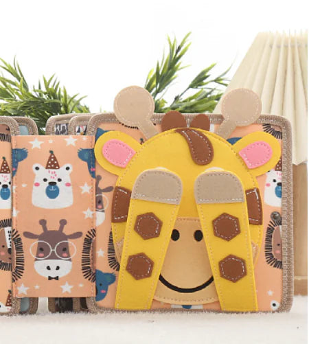 Montessori Busy Book – Toddler Educational Quiet Toy 📘✨